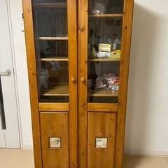木材食器棚
