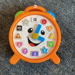 オモチャ　時計　　おもちゃ fisher price  英語