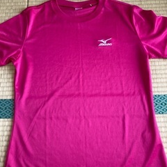 一回使用　ピンク　スポーツ　ミズノ　Tシャツ