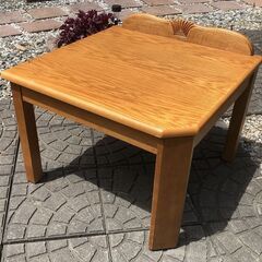 ▽木製ローテーブル