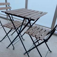 IKEA イケア ガーデンテーブルセット