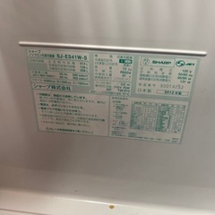 ^_^  シャープ　冷蔵庫　414リットル　2012年製　自動製氷付き