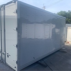 No.627 アルミバン 2ｔ 車 ロング  アルミ 箱 バイク 倉庫 トラック コンテナ 米 保管庫 物置 DIY