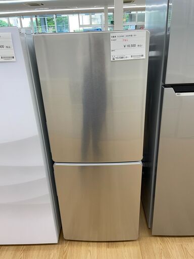冷蔵庫　ELSONIC　2020年製　EH-R1482F　148L　SJ236