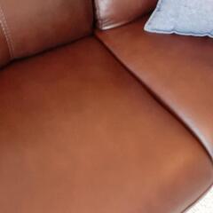 【定価19万 | ほぼ新品】高級本革ソファ | ニトリ最上級グレード アネーロSK (ダークブラウン)