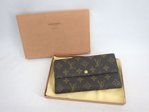 【中古ランクA】LOUIS VUITTON ポルトモネクレディ　長財布 [5c-51]