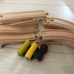IKEA? 木製トレインセット