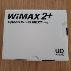UQ　WiMax ポケットwifi