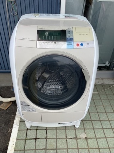 【SALE】HITACHI BD-V3600L  ビッグドラム ななめ型ドラム式洗濯乾燥機(9.0kg)  リサイクルショップ宮崎屋　佐土原店　22.5.28F