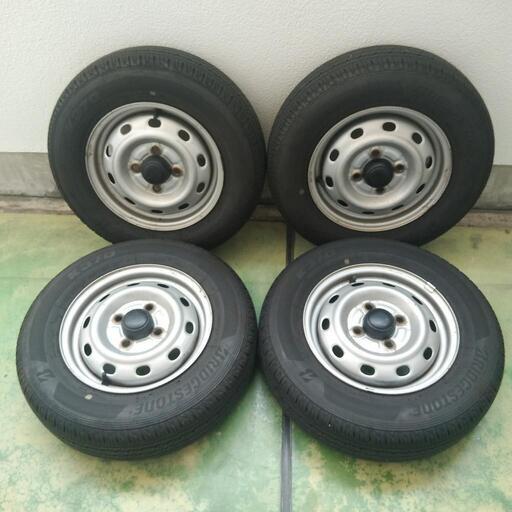 145/80R12 TTサンバー純正ホイール付 タイヤ4本 w2-worldbuffet.co.uk