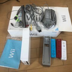 Wii本体 ソフト18本　バランスWiiボード Wiiマイク