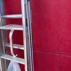 S32　アルインコ　伸縮脚付き2連ハシゴ　綺麗　12-5