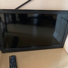 【中古】23.6インチ 液晶テレビ 2014年 アズマ製 DVD...