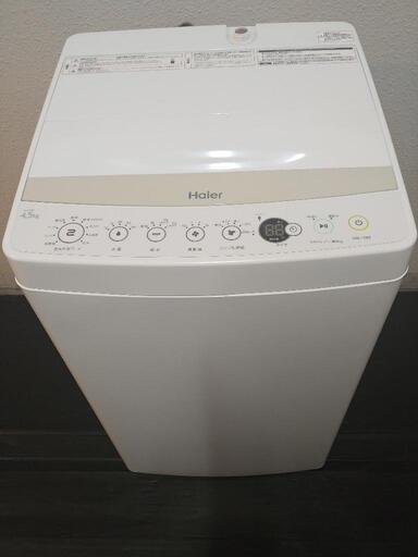 美品2018年Haier製洗濯機4.5kg