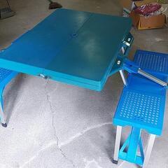 (キャンプ用品)椅子テーブルセット
