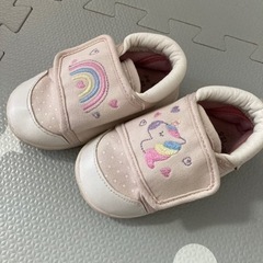 ユニコーンと虹の靴✩.*˚13.5cm 美品