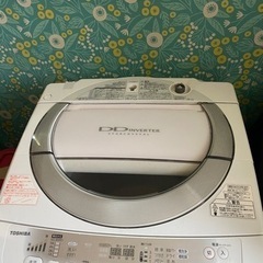 【譲ります】洗濯機 東芝 TOSHIBA AW-80DL(W) 