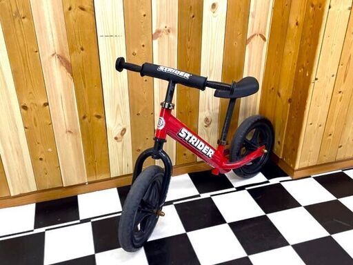 STRIDER-ストライダー　12スポーツモデル　レッド　キッズバイク　2歳～5歳　ペダル無しバイク