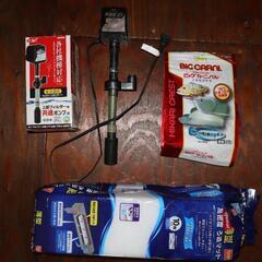 【大型水槽】専用棚付き120水槽上部フィルター蛍光灯照明付き　アロワナ水槽　熱帯魚水槽　海水魚水槽　