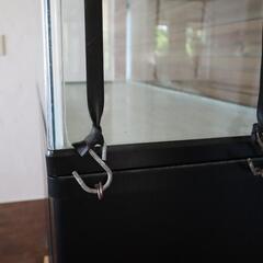 【大型水槽】専用棚付き120水槽上部フィルター蛍光灯照明付き　アロワナ水槽　熱帯魚水槽　海水魚水槽　