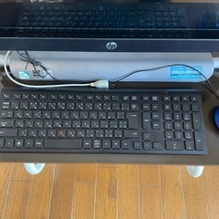 価格更新】HP 23インチ一体型パソコン&パソコン台セット