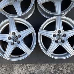 weds15インチアルミ中古4本セット！6J-15 プリウス、ウィシュ等
