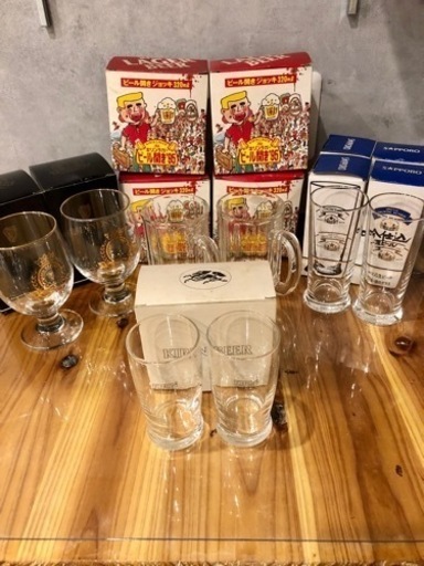 未使用 ビールグラス12個セット
