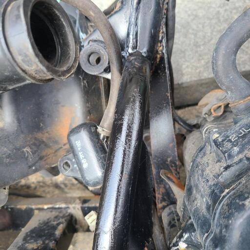 エイプ200  ape50のフレームtw200エンジン エイプ200 ape50のフレームtw200エンジン