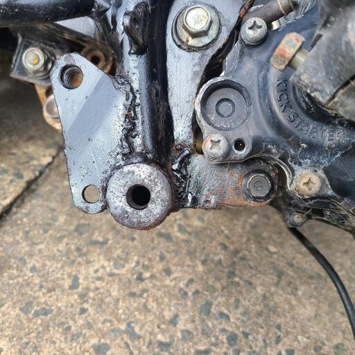 エイプ200  ape50のフレームtw200エンジン エイプ200 ape50のフレームtw200エンジン