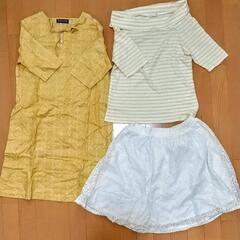 レディース夏服各1点(3点まとめて150円)