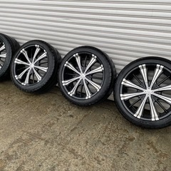 ハリアー　SPIEL アルミホイール　20インチ 8.5J+38 245/45R20 4本 