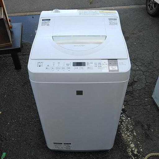 SHARP シャープ 洗濯乾燥機 洗濯5.5kg 乾燥3.5kg ES-T5E4-KW 2016年製 動作OK USED 中古 愛知県豊橋市