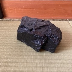 石炭(？) 鉱石　飾り　置き物　玄関など　縁起物