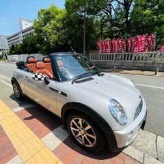 【乗って帰れます】ミニクーパー　オープンカー　車検2年残　ETC...