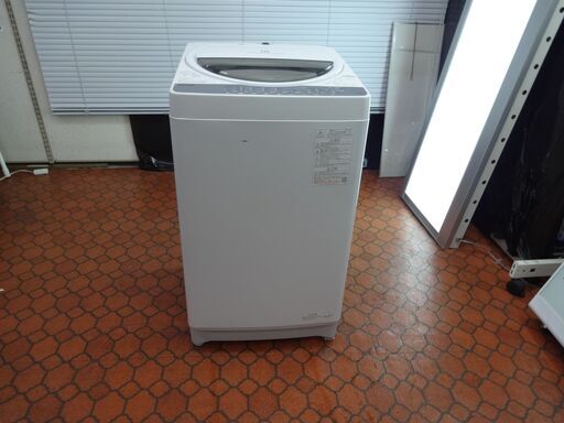 ID 021358　洗濯機　東芝　7K　２０２１年製　AW-7G9BK