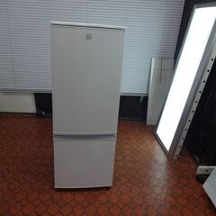 ID 010019 冷蔵庫 2ドア シャープ 167L 2016年製 SJ-17E3-KW