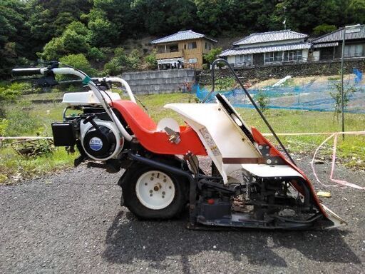 バインダー 稲刈り機!! 実働!! 三菱製! 1輪1条苅り!! | www