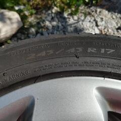 ベンツＣクラス用　アルミタイヤセット