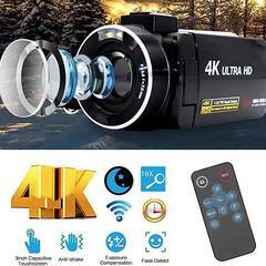 ビデオカメラ USB2.0DV 3インチ 4K解像度 1080P静止画