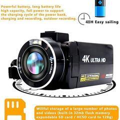 ビデオカメラ USB2.0DV 3インチ 4K解像度 1080P静止画