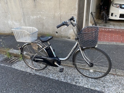 【譲渡先決まりました】電動アシスト自転車　パナソニック