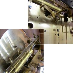 ALRON 柱時計 ホールクロック 重錘式 振り子時計 ドイツ製機械 HL-137 札幌