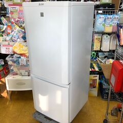 2016年製　三菱 ノンフロン 冷凍冷蔵庫 MR-P15EZ-K...