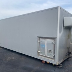 No.629 アルミバン 4ｔ 車  アルミ 箱 バイク 倉庫 トラック コンテナ 米 保管庫 物置 DIY