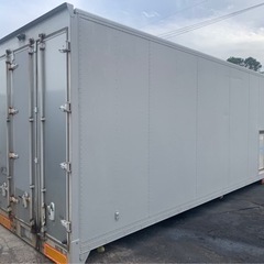 No.629 アルミバン 4ｔ 車  アルミ 箱 バイク 倉庫 トラック コンテナ 米 保管庫 物置 DIY