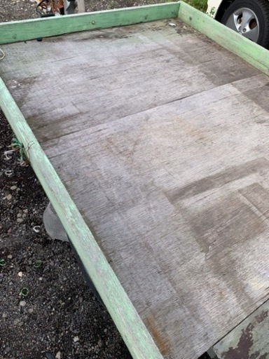 軽規格トレーラー フレーム錆無し