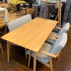 ⭐️参考上代138,420円⭐️東谷 リズ ダイニング4点セット アッシュ材 