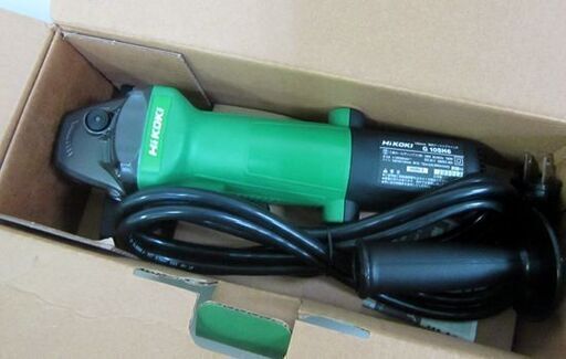 HiKOKI 電気ディスクグラインダ 100mm G10SH6 未使用 日立 札幌市北区屯田