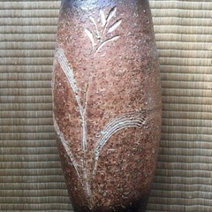 焼き物花瓶