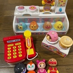 アンパンマンおもちゃ☆アイス屋さん＋おまけ☆中古玩具